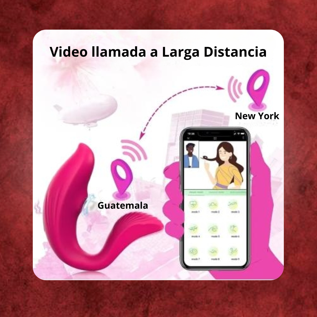 Succionador y Vibrador de Clítoris + APP