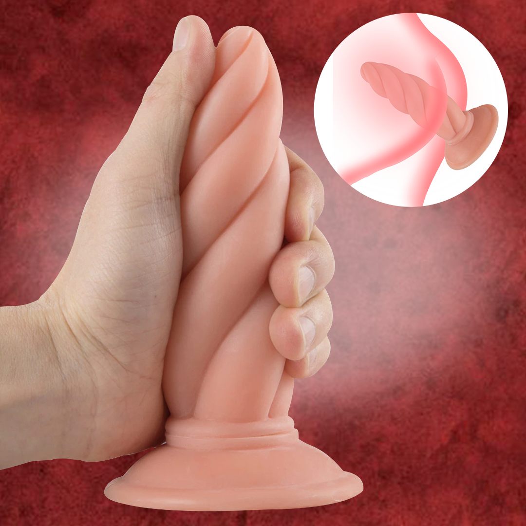 Mini Dildo Lance's Cock Ventosa Enrollable