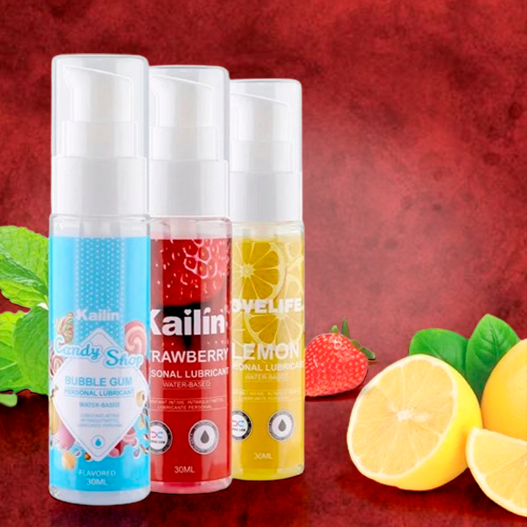Lubricantes A Base De Agua Con Sabor