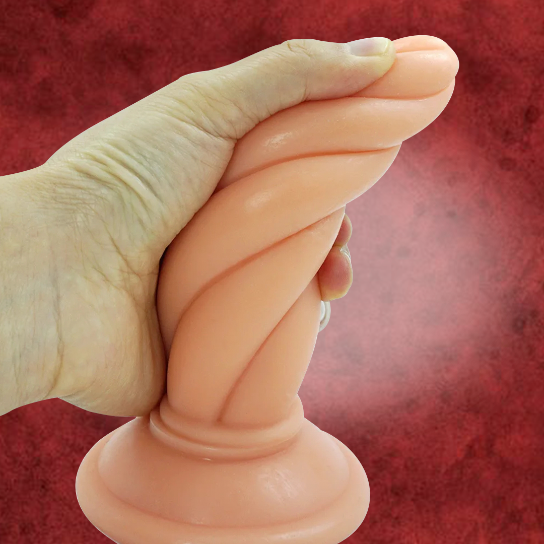 Mini Dildo Lance's Cock Ventosa Enrollable