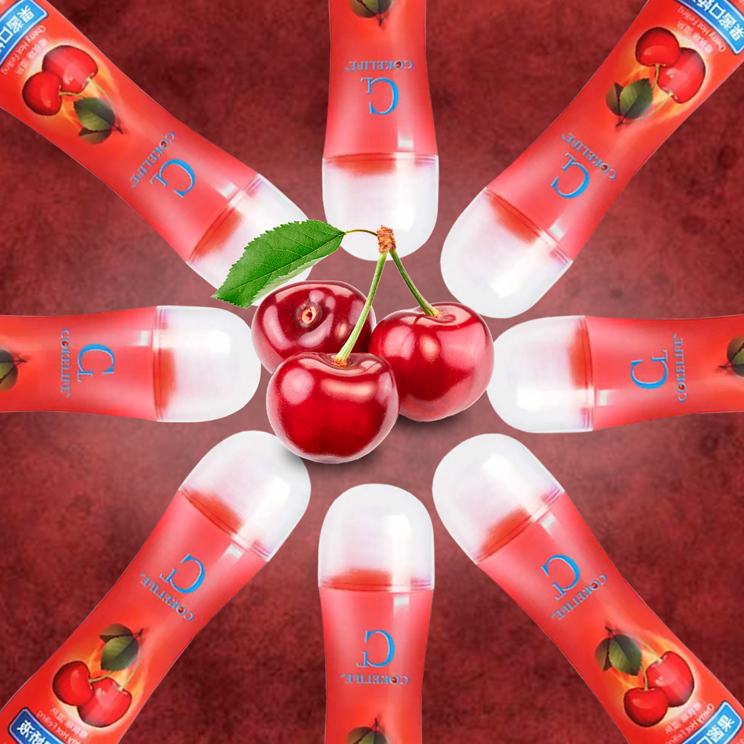 Lubricante Sensación Caliente Sabor a Cherry 100ml