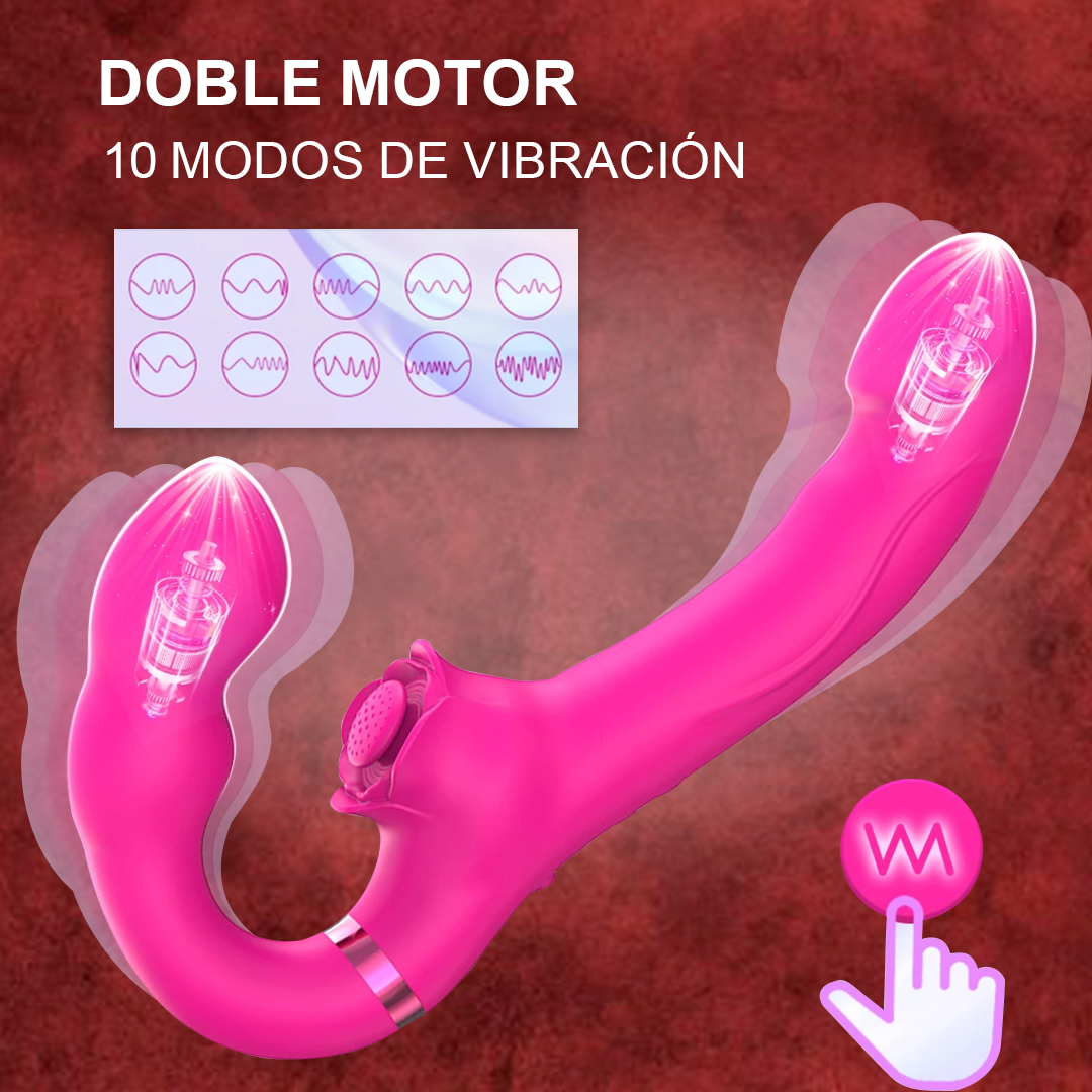 Vibrador Triple Estimulación