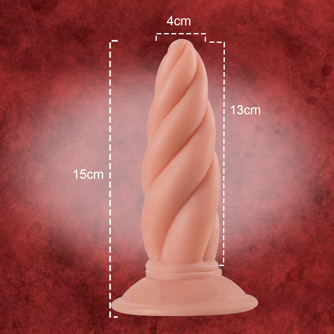 Mini Dildo Lance's Cock Ventosa Enrollable