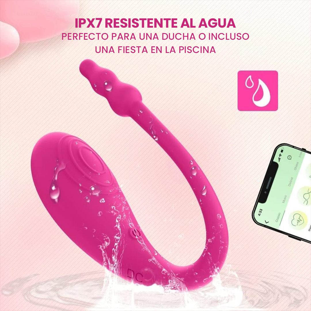 Huevo Vibrador Doble Penetración con App