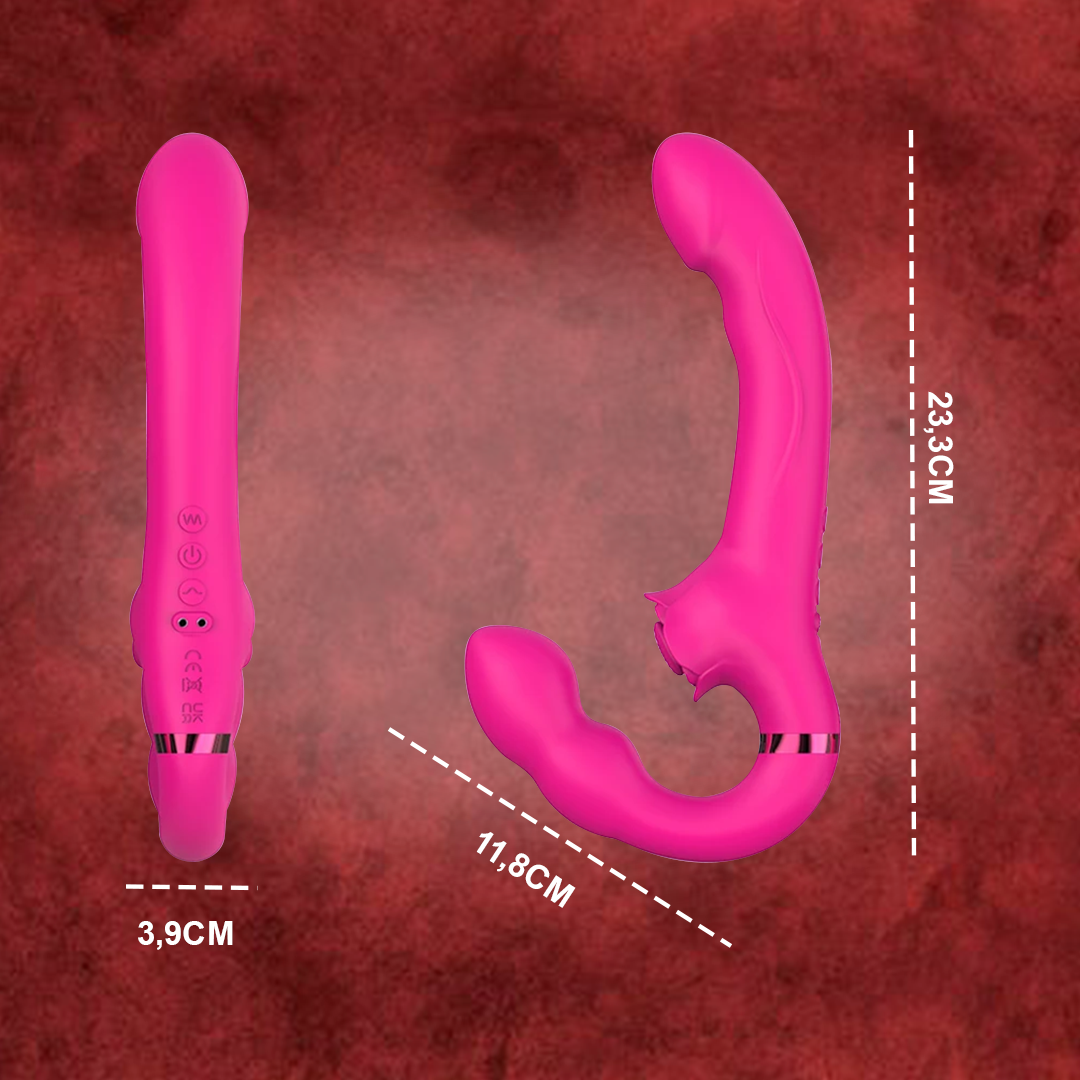 Vibrador Triple Estimulación