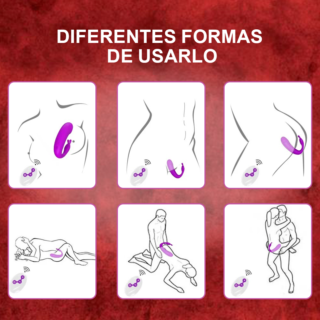 Masturbador Dildo Morado