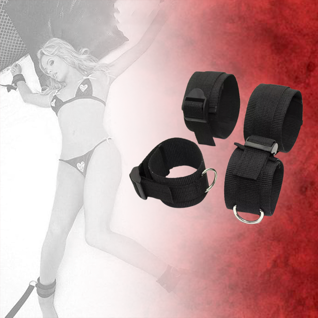 Kit de Barra de Expansión con Grilletes para Bondage