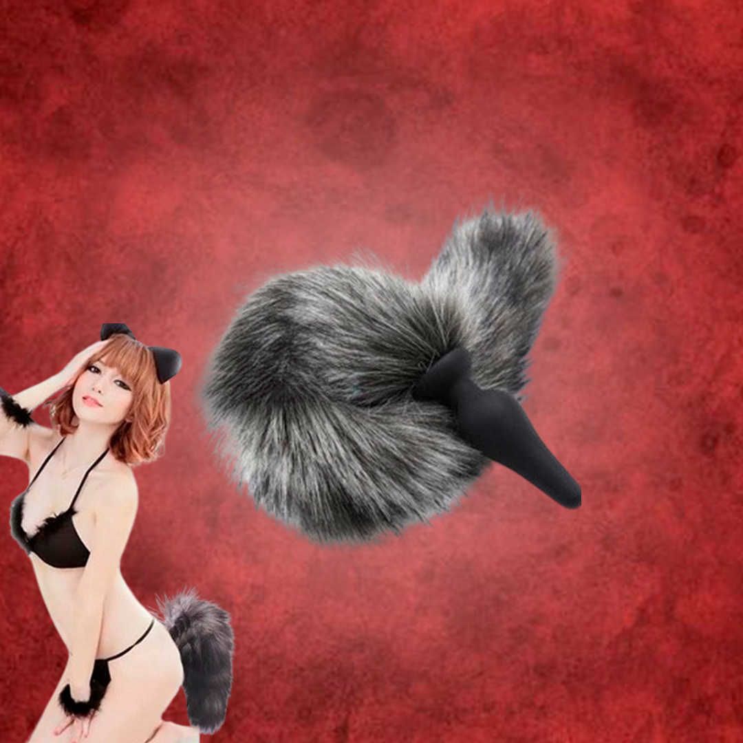 Plug Anal con Cola de Zorro Gris: Sensualidad y Diversin Aseguradas Sexto Sentido Plug Anal con Cola de Zorro Gris: Sensualidad y Diversin Aseguradas Sexto Sentido