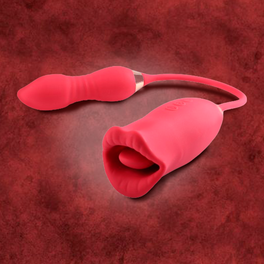 Vibrador de Boca 2 en 1