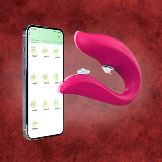 Succionador y Vibrador de Clítoris + APP