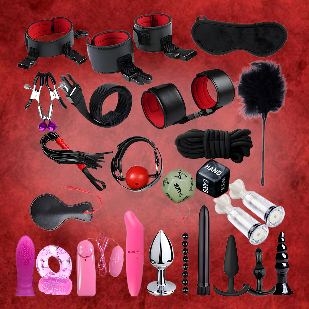 Super Kit Bondage de 23 Piezas