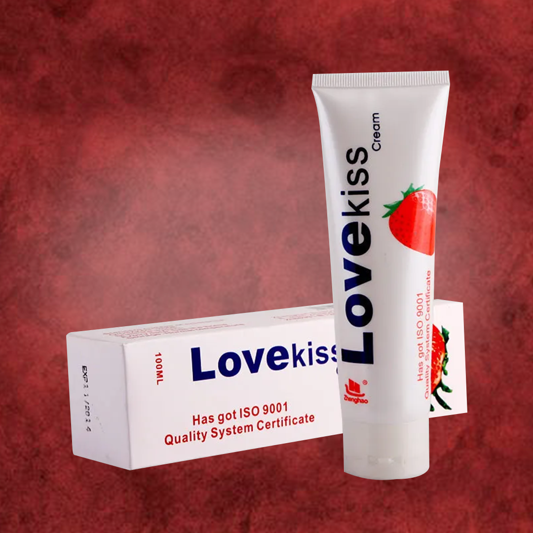 Lubricante LoveKiss  Cream-Fresa