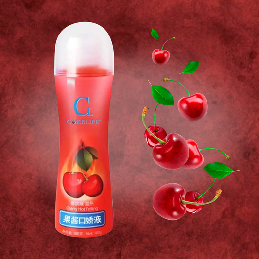 Lubricante Sensación Caliente Sabor a Cherry 100ml