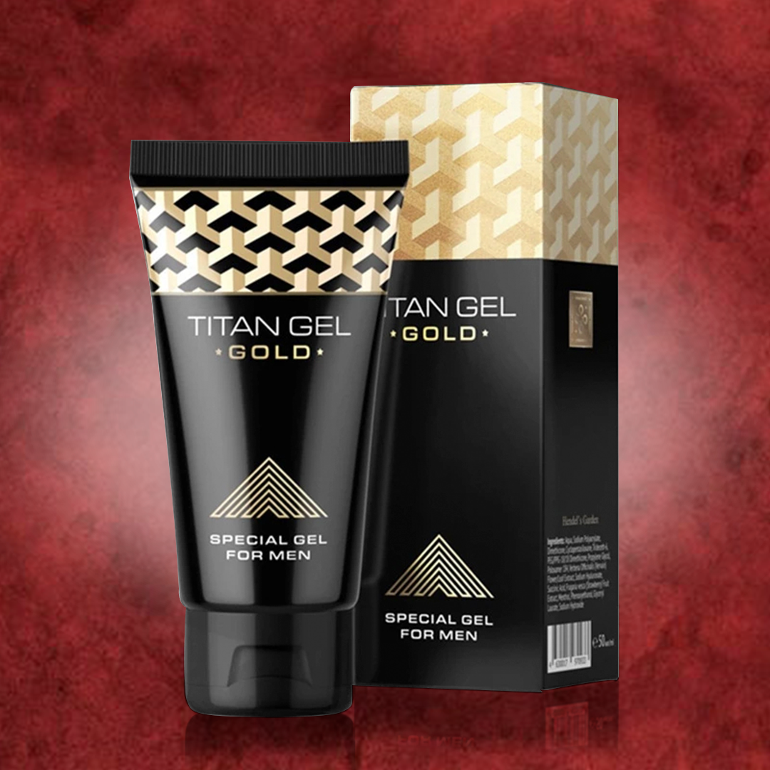 Titan Gel Gold - Estimulante, Potenciador y Retardante