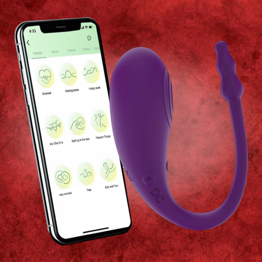 Huevo Vibrador Doble Penetración con App