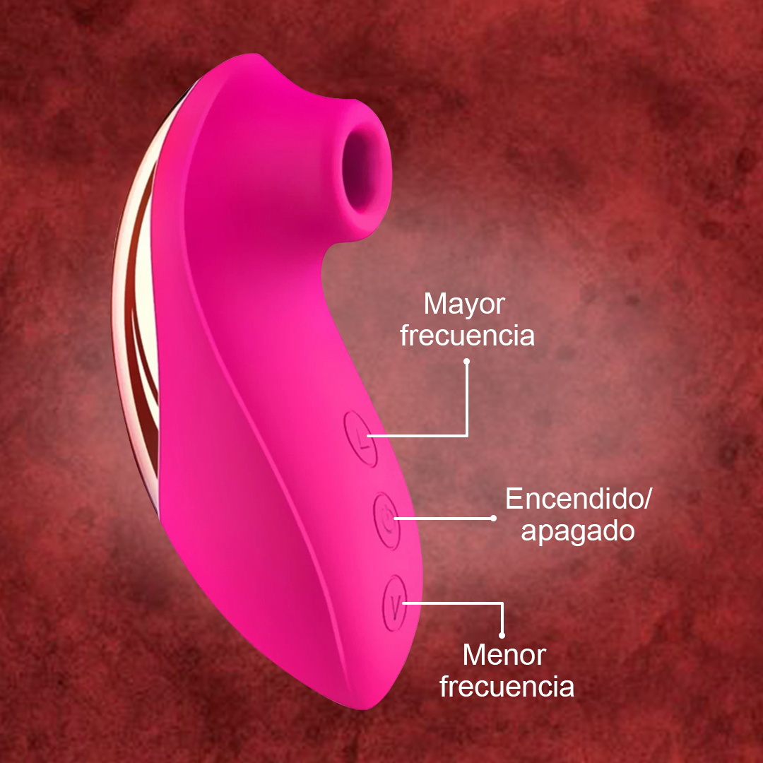 Vibrador de Succión de Clítoris 2 en 1 para Mujer