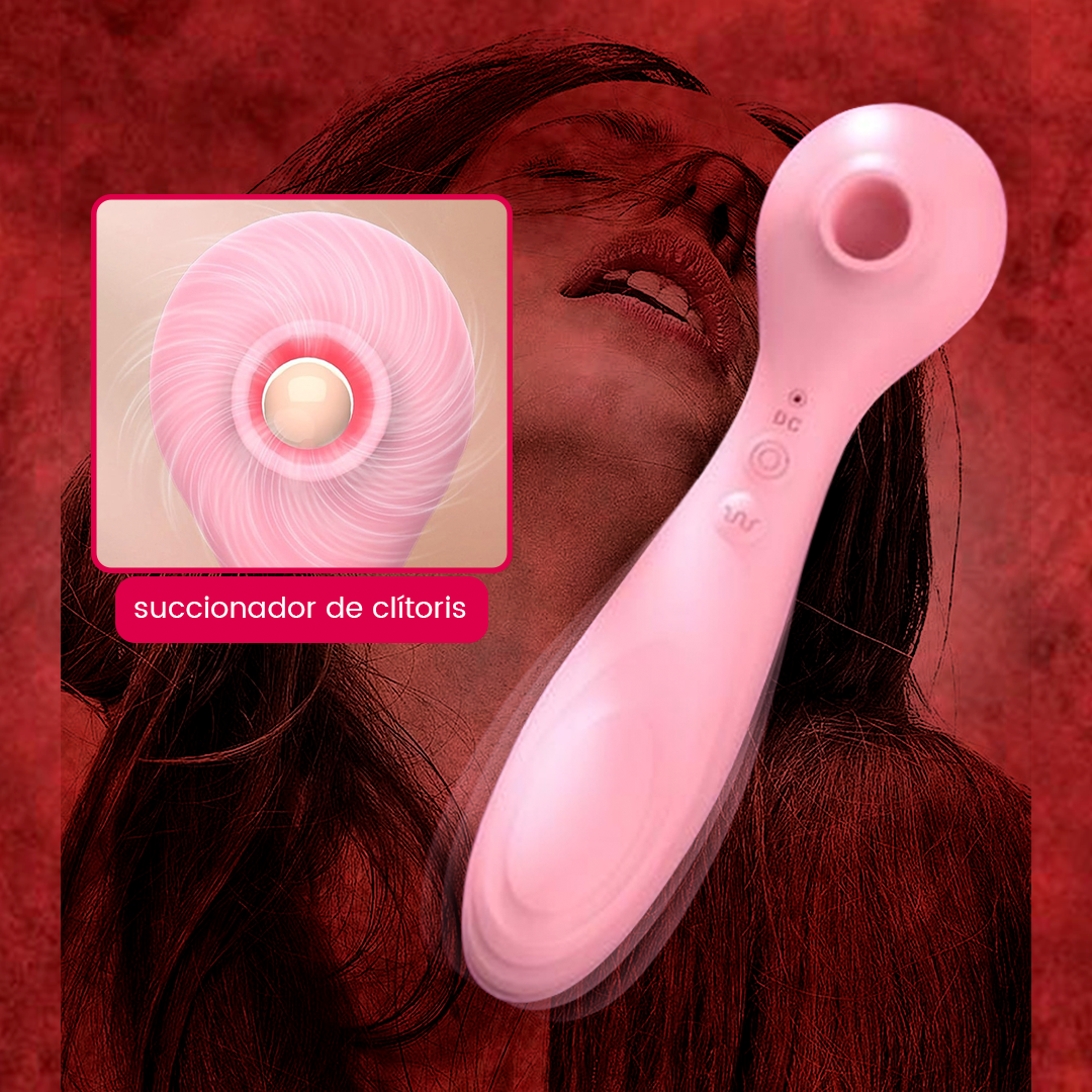 Succionador y Vibrador Doble Estimulación