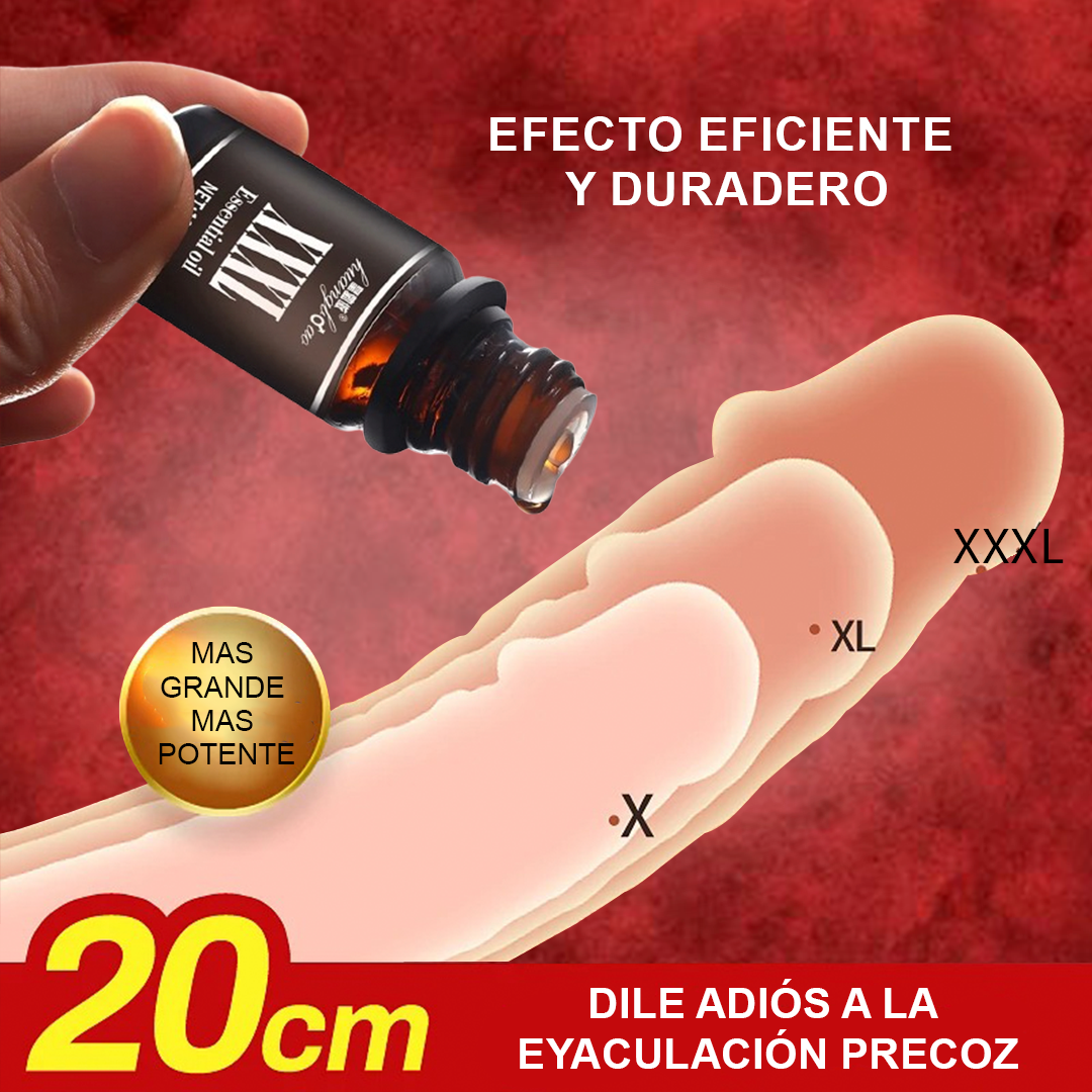 Aceite Agrandador Permanente de Pene