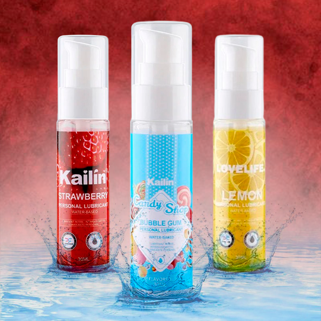 Lubricantes A Base De Agua  Con Sabor