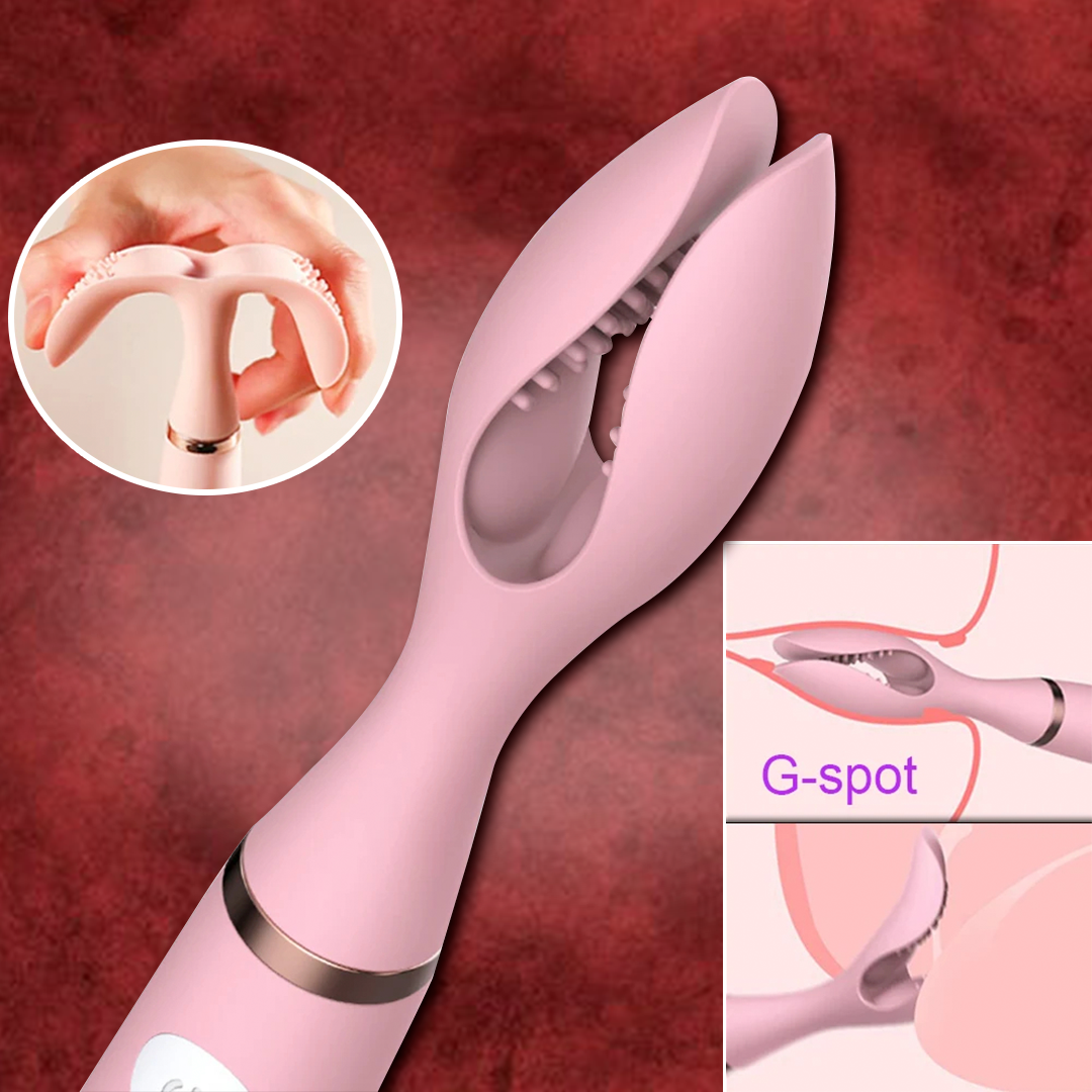 Vibrador Femenino Doble Clip