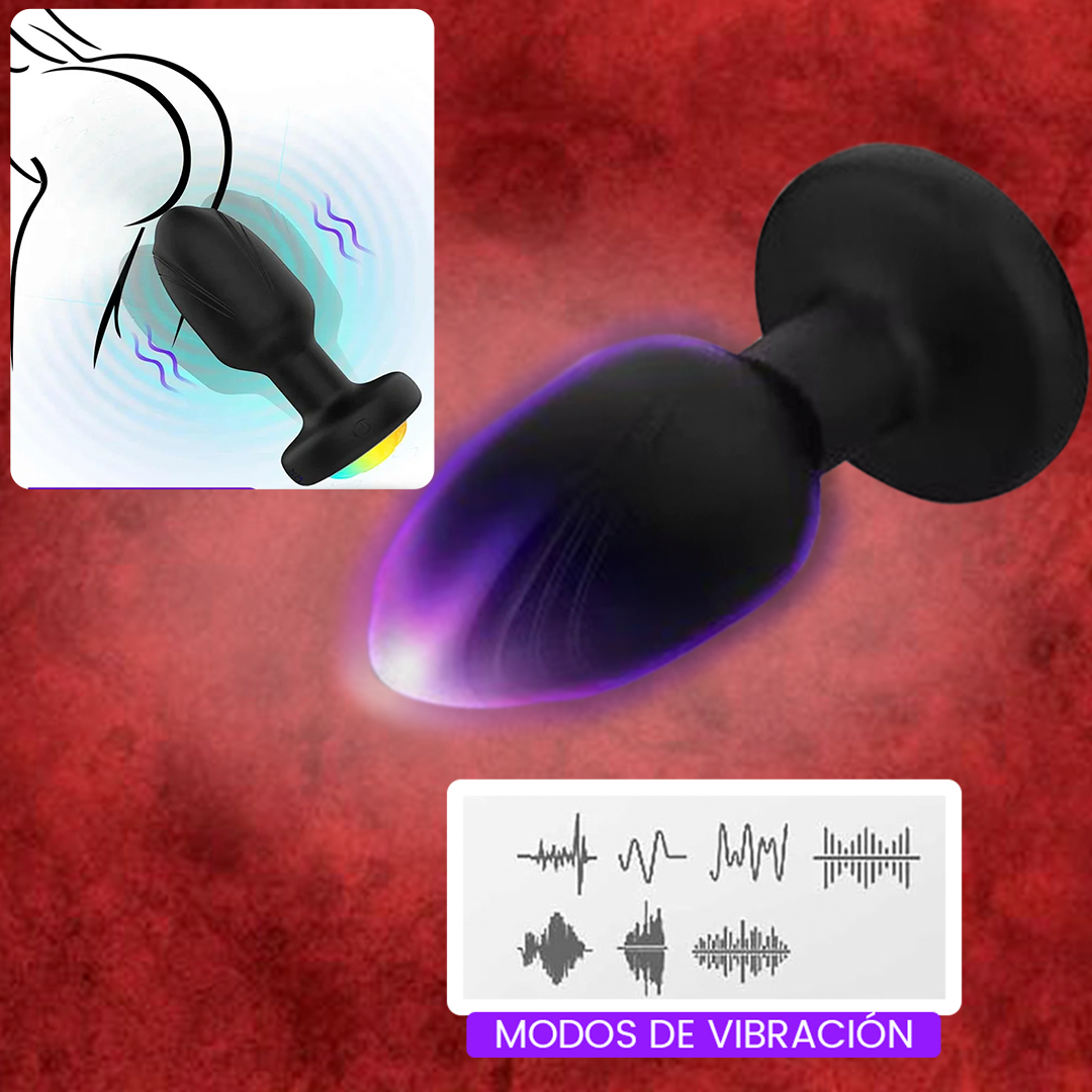 Plug Anal Con Luz Led de Colores Sexto Sentido Plug Anal Con Luz Led de Colores Sexto Sentido