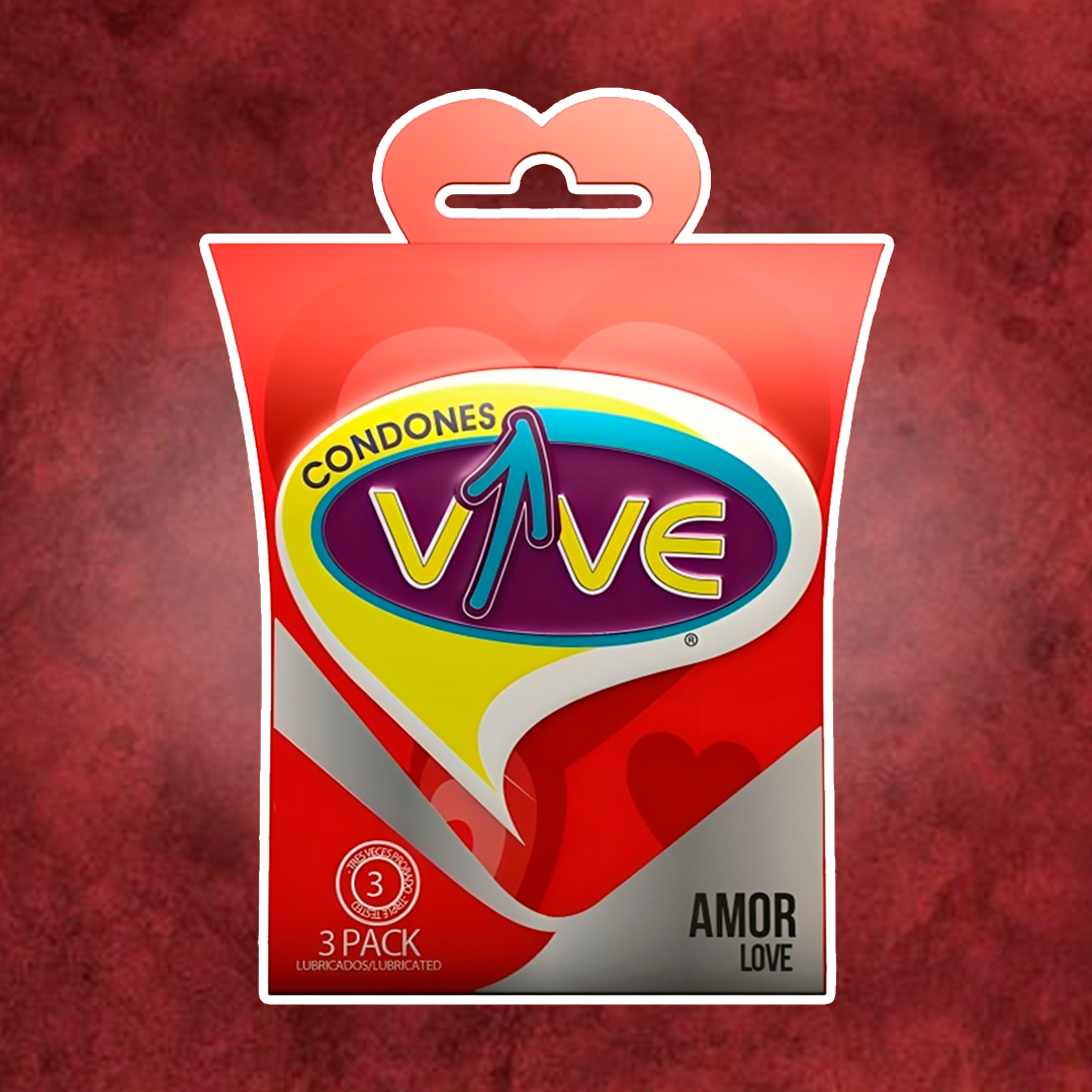 Condones VIVE  Original-Amor Love