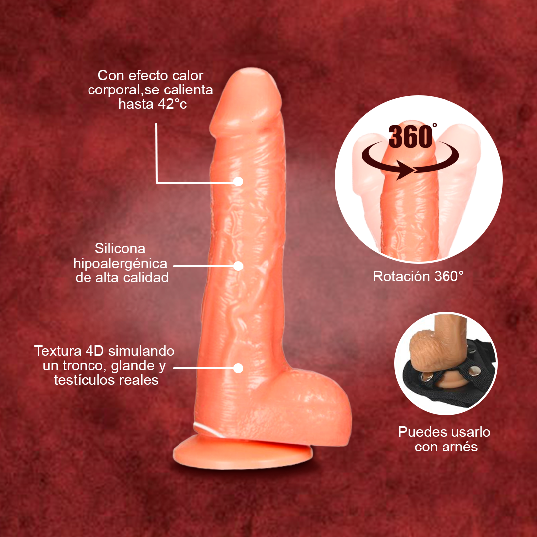 VIBRADOR REALISTA WE LOVE