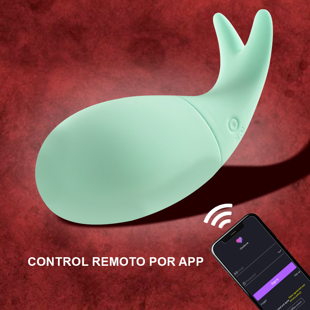 Huevo Vibrador con Bluetooth