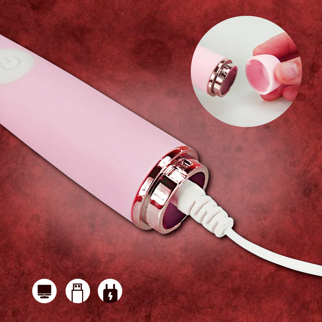 Vibrador Femenino Doble Clip