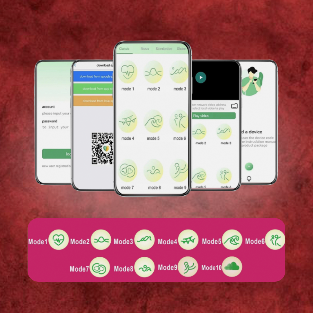 Vibrador Control App Punto G Clítoris Y Anal