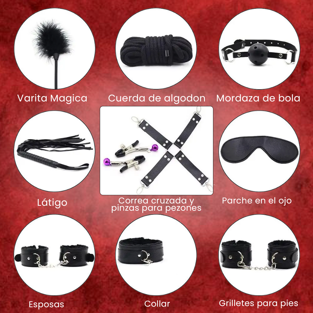 Kit 2 de Castigo BONDAGE