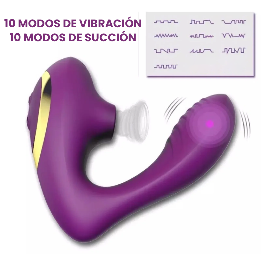 Vibrador Mary con Succión