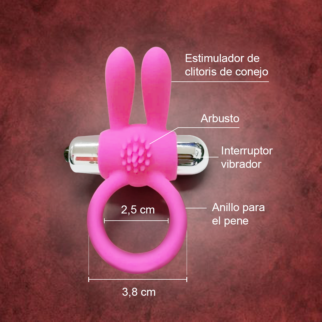 Anillo Vibrador Rabbit