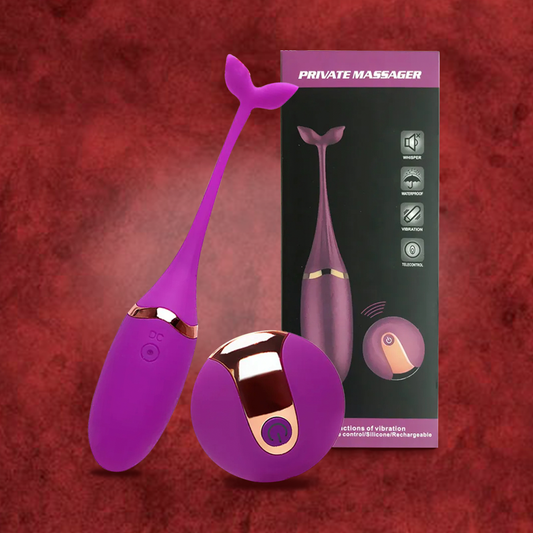 Vibrador Pez Recargable Con Control