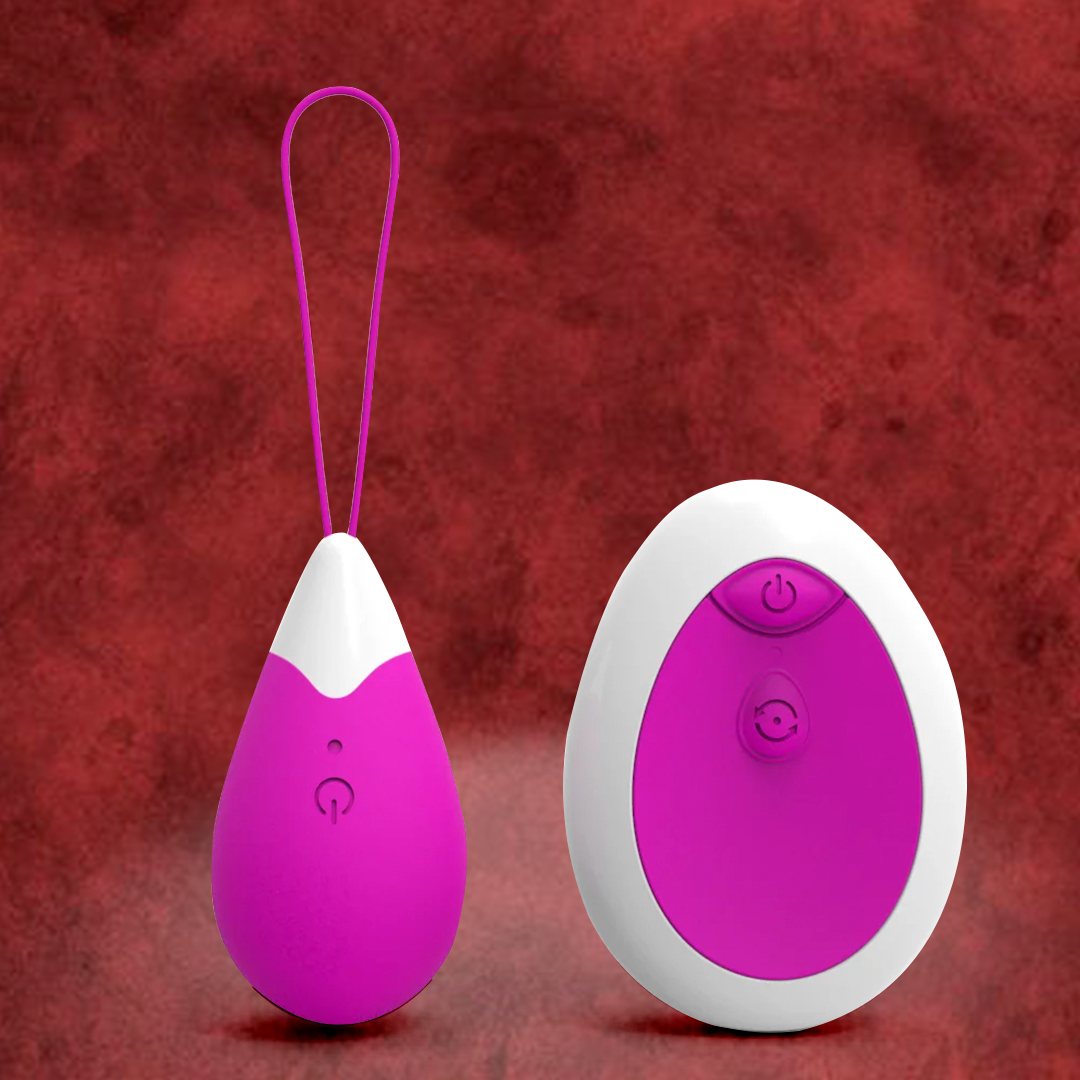 Huevo Vibrador Recargable con control Remoto